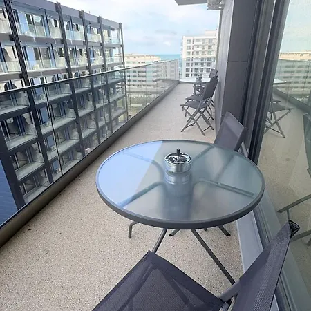 شقة Almar Blue Wave Mamaia Nord - 150m De Plaja , Parcare Subterana Si Piscina